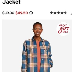 WW 3X campfire Bonding Flannel PT blue shirt